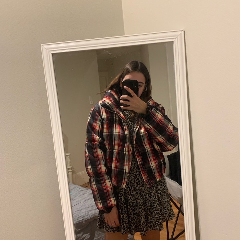 Cute pretty little thing puffer jacket